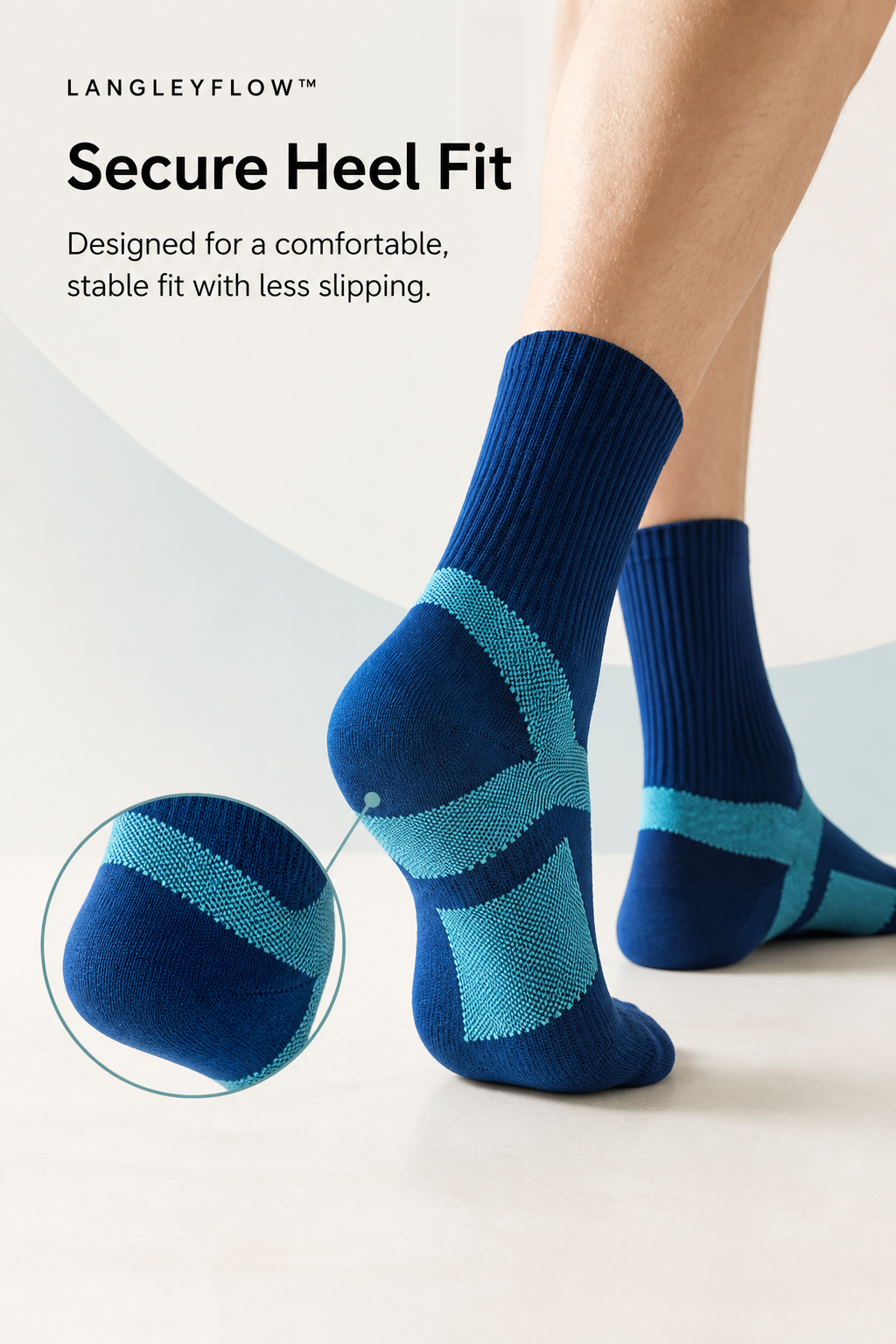 Langley Flow™ Women's Everyday Active Socks – 10-Pair Pack