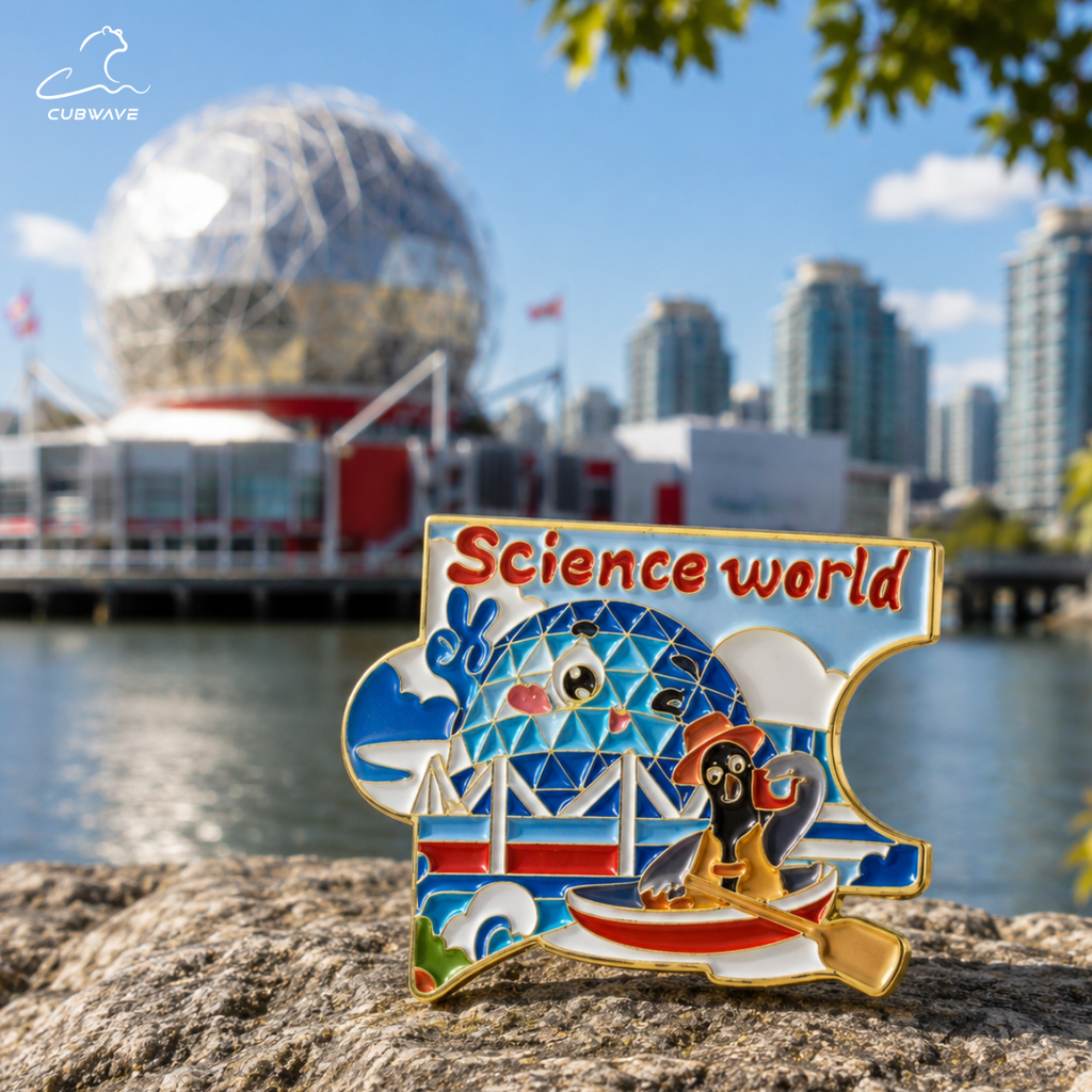 Vancouver Landmark Pin Magnet Blind Bag — image 7