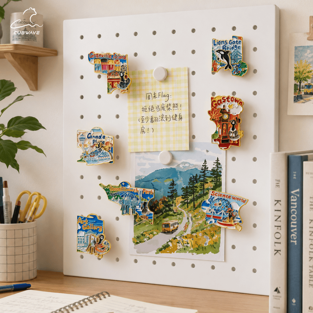 Vancouver Landmark Pin Magnet Blind Bag — image 8