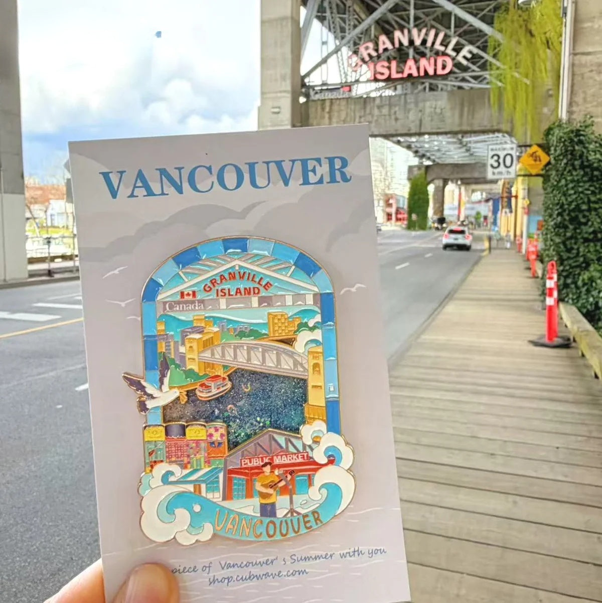 Granville Island Ocean-flow Magnet