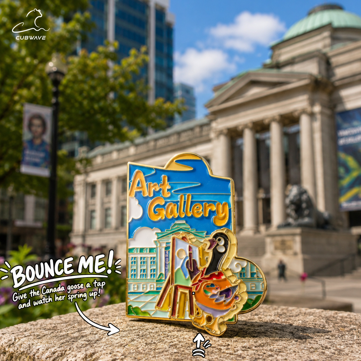 Vancouver Landmark Pin Magnet Blind Bag — image 5
