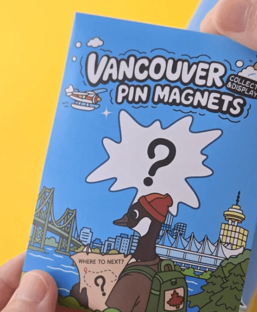 Vancouver Landmark Pin Magnet Blind Bag — image 9
