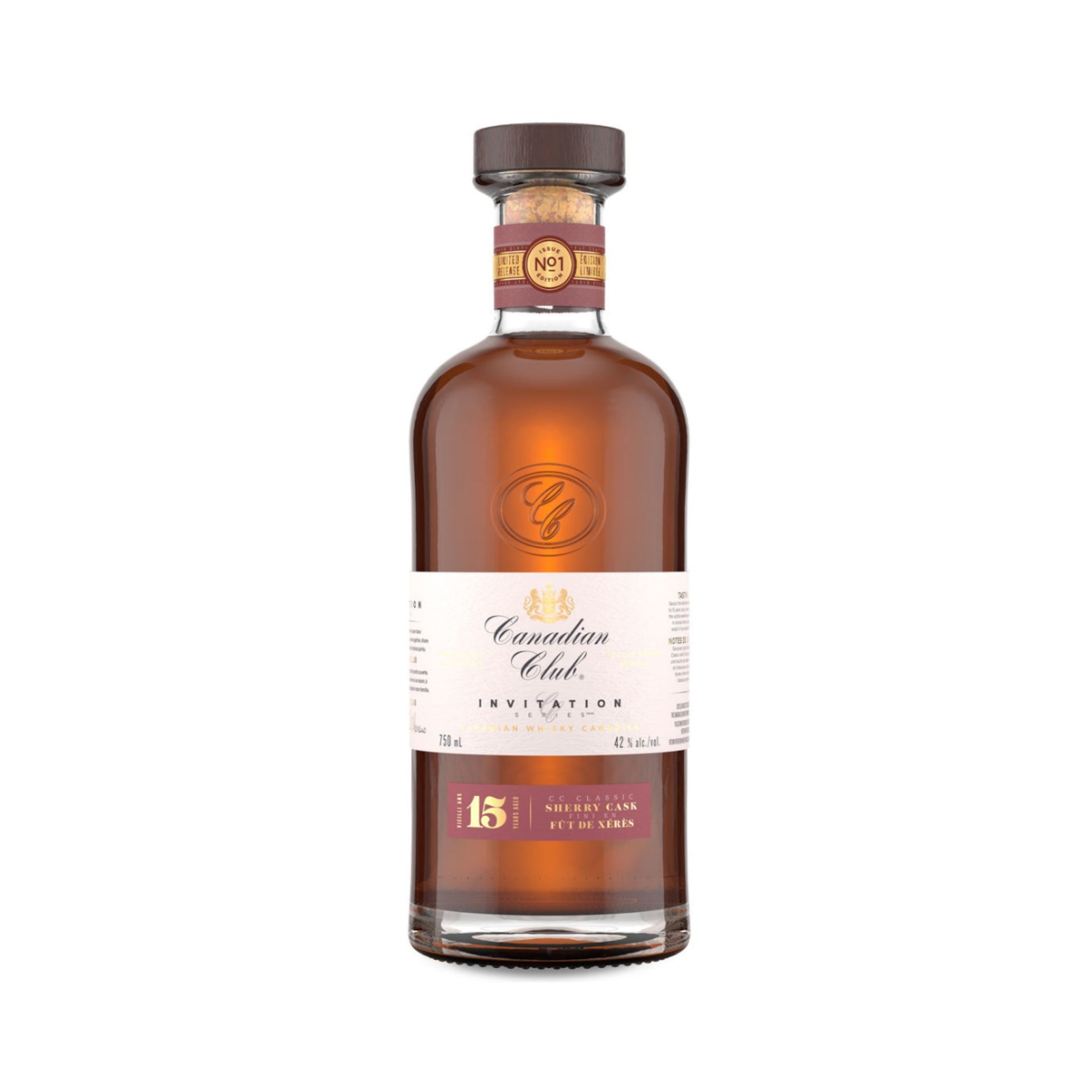 Canadian Club Invitation 15 Sherry Cask bottle