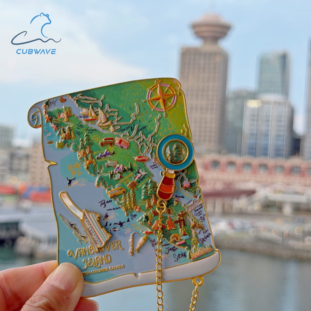 Vancouver Island Discovery Map Interactive Magnet — image 4