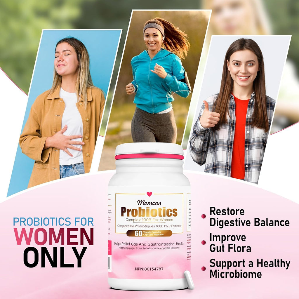 Probiotics 100B CFU | 6 Strains | Gut & Immune Support