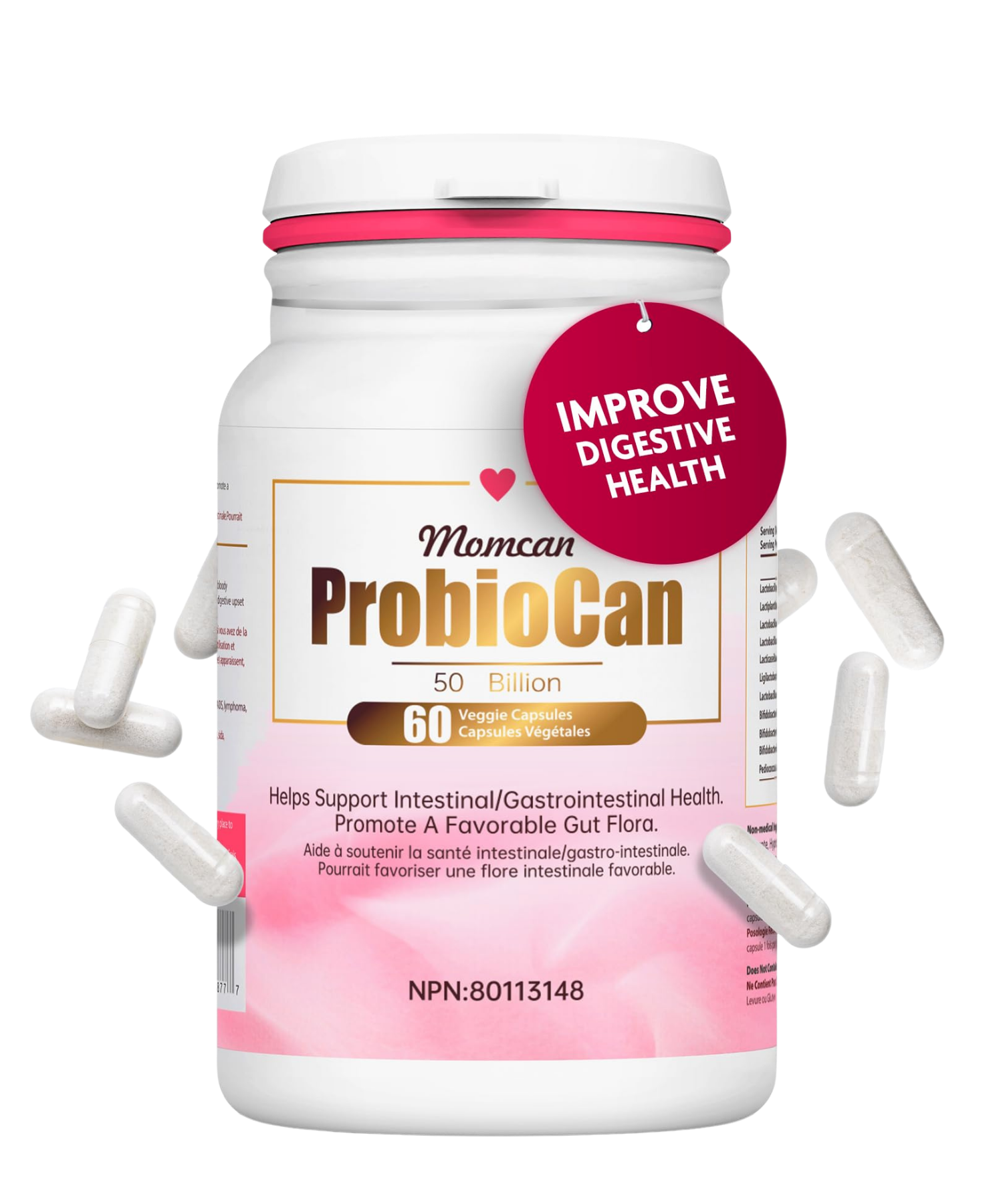 Probiotics 50B CFU | 11 Strains | Gut & Immune Support