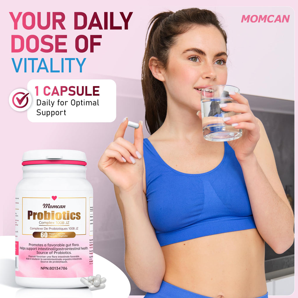Probiotics 100B CFU | 3 Strains | Gut & Immune Support