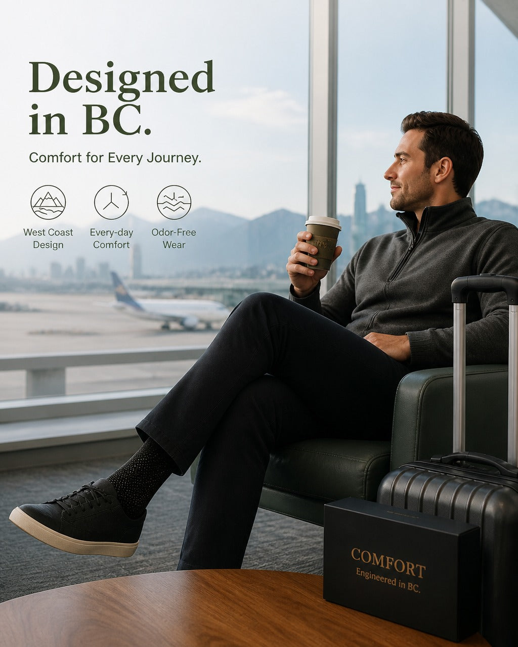 Langley Flow™ Everyday Wear Comfort Socks
