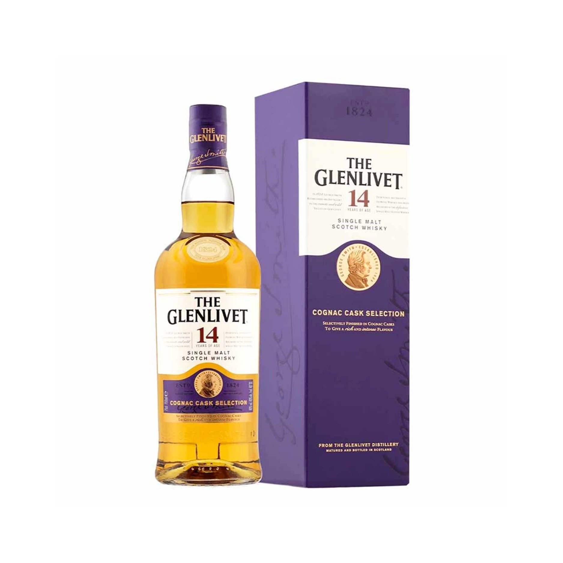 The Glenlivet Cognac Cask Selection 14 Year Old